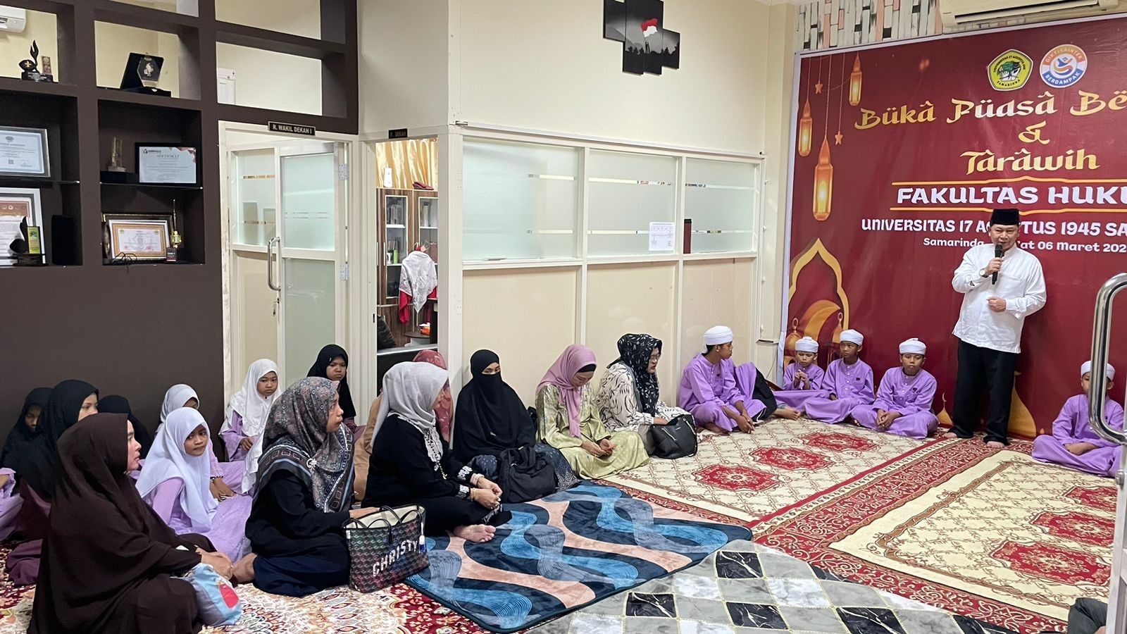 Fakultas Hukum Untag 45 Samarinda Gelar Buka Puasa Bersama, Libatkan Civitas Akademika dan Anak Panti
