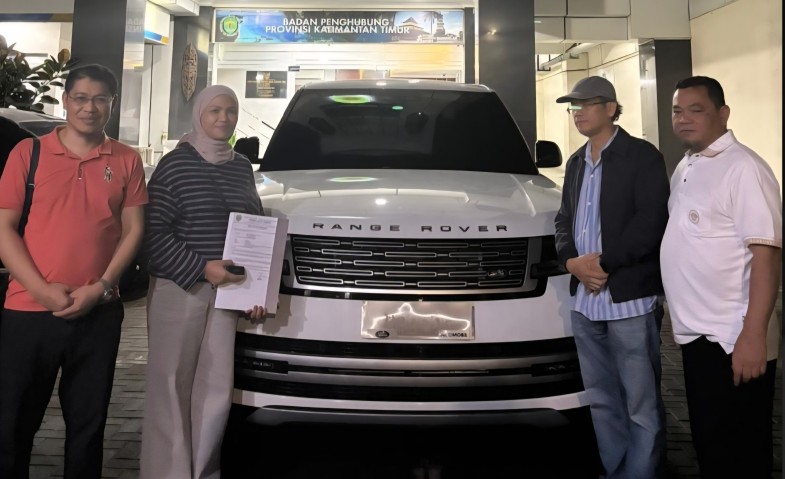 Pengembalian Range Rover Dinas Gubernur Kaltim Rampung, Anggaran Masuk Kas Daerah