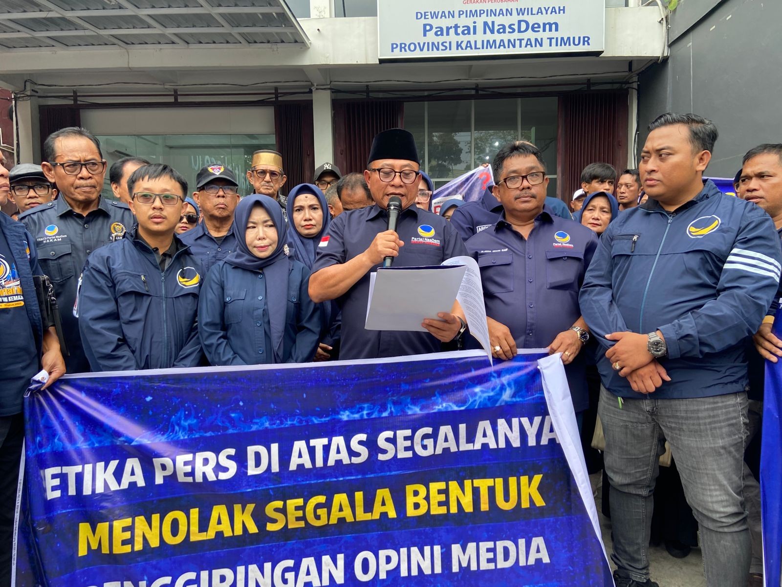DPW NasDem Kaltim Bantah Isu Penggabungan Partai Usai Pemberitaan Majalah Tempo