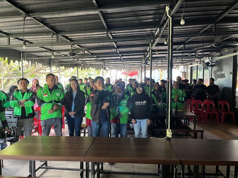 BUDGOS Gelar Deklarasi dan Sosialisasi BPJS Ketenagakerjaan untuk Driver Ojol