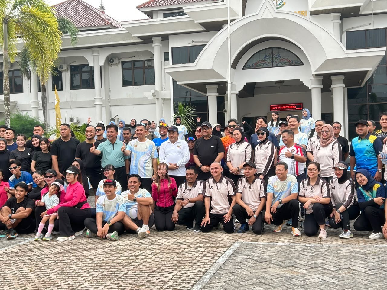 Easy Run Kejari Kukar Jadi Contoh, Bupati Dorong Cabor Gelar Event Serupa