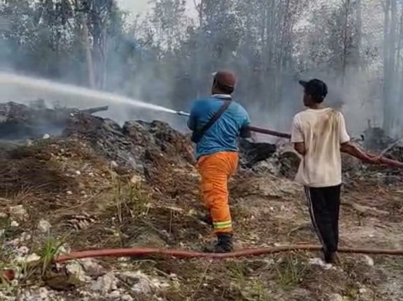 Karhutla Muara Kaman Belum Tuntas, Dua Helikopter Dikerahkan Bantu Pemadaman