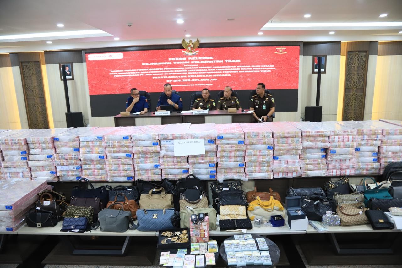 Kejati Kaltim Selamatkan Uang Negara Rp214 Miliar dalam Kasus PT JMB Group, Perkara Terus Dikembangkan