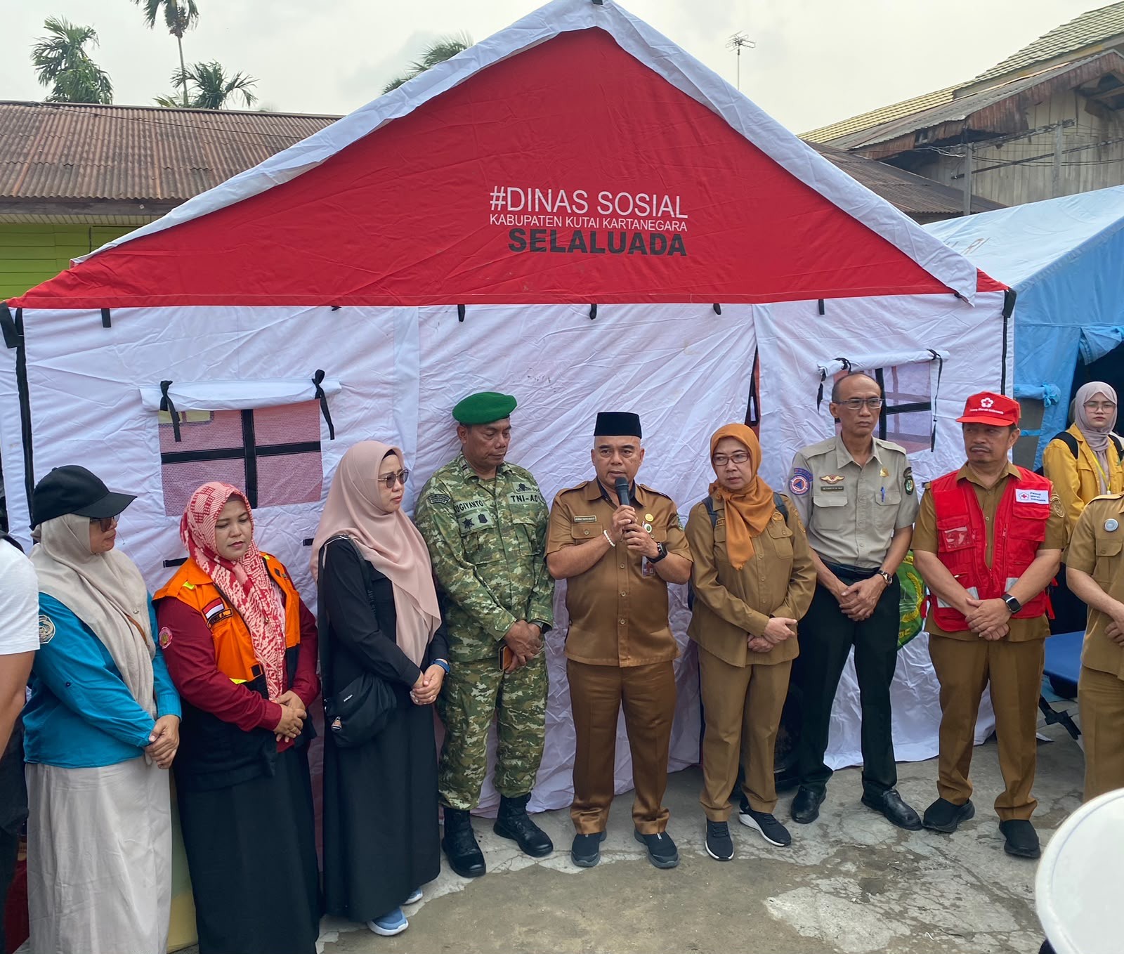 Pemkab Kukar Kunjungi Korban Kebakaran di Melayu, Salurkan Bantuan dan Dukungan