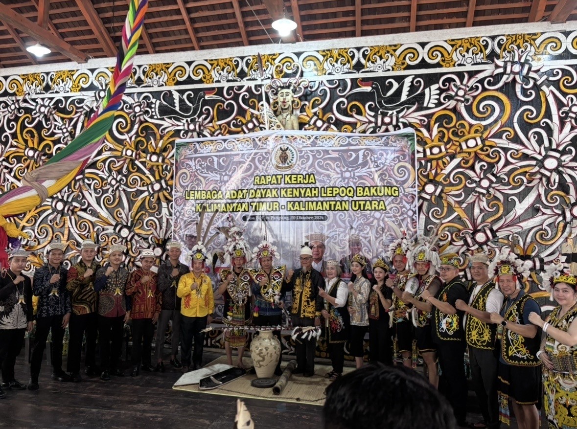 Lembaga Adat Dayak Kenyah Lepoq Bakung Gelar Raker, Bahas Program Kerja hingga Pembangunan Gedung Serbaguna