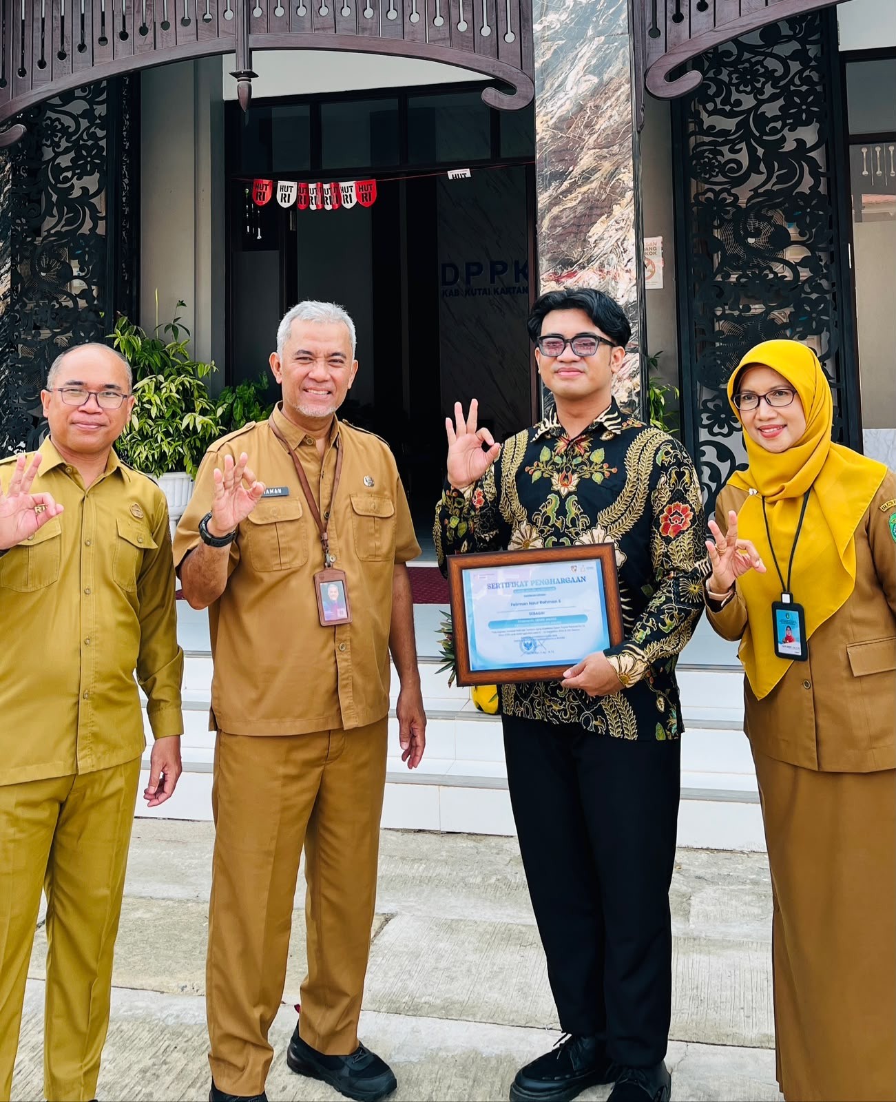Feirman Nour Rahman Raih GenRengers Award 2026, DPPKB Kukar Berharap Jadi Inspirasi Pemuda