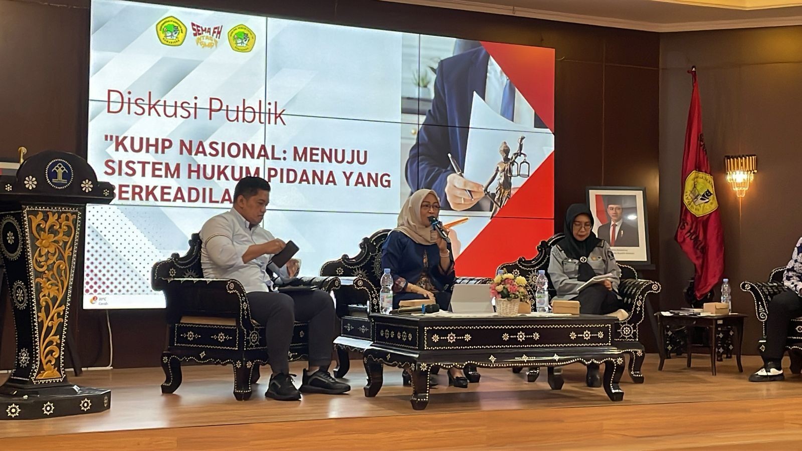 Sema FH Untag Samarinda Gelar Diskusi Publik Bahas KUHP Nasional Berkeadilan