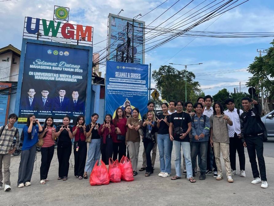 GMKI UWGM Samarinda Gelar Aksi Sosial Berbagi Kasih Sambut Pra Dies Natalis
